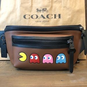 coach pac man fanny pack